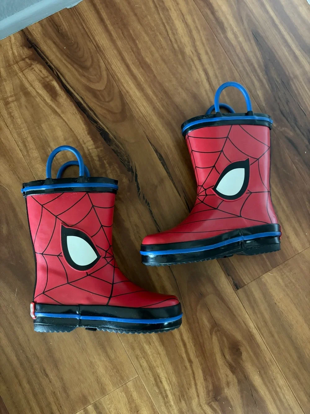 Marvel Spider-Man Toddler Boy Rain Boots